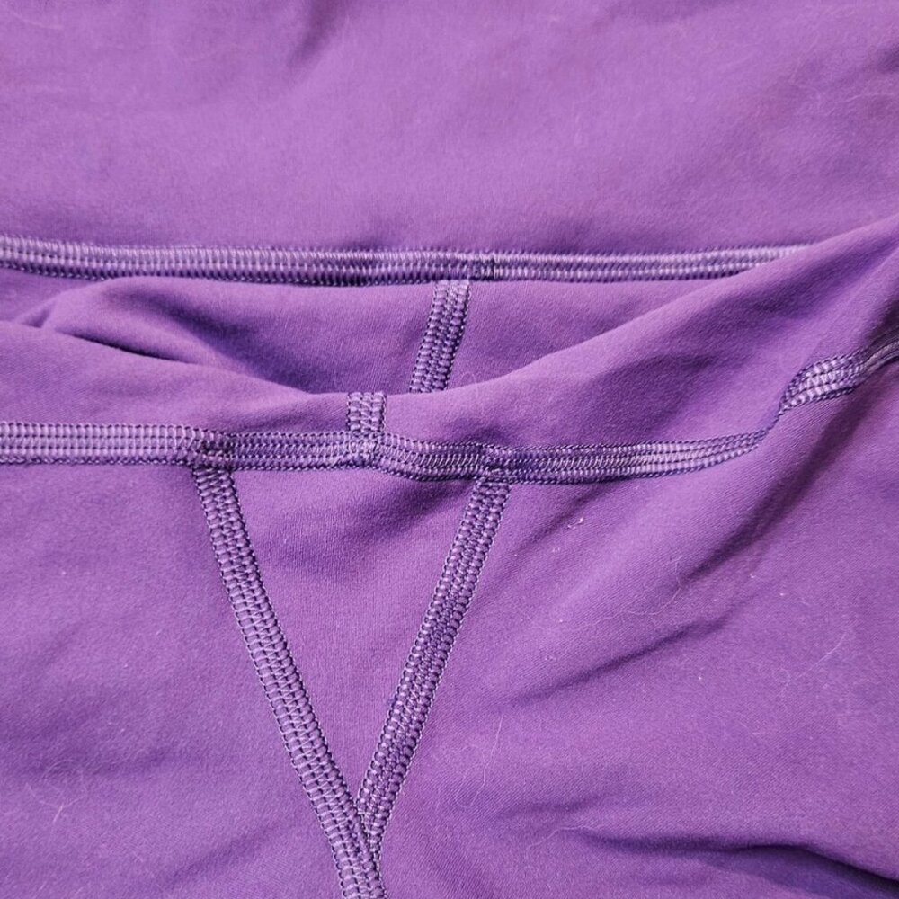 Lululemon Wunder Train High-Rise Short 6" Petrol Purple 12 - Picture 6 of 9